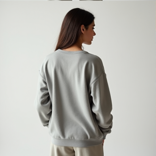 EcoChic Bamboo Terry Loungewear Sweatshirt