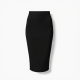 Elegant Office Chic Pencil Skirt