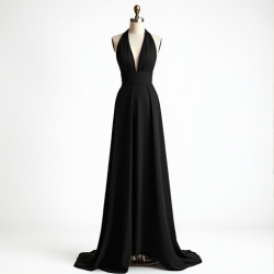 Elysian Evening Elegance Halter Gown
