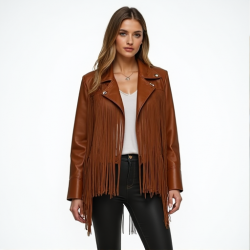 Wild West Chic Fringed Jacket