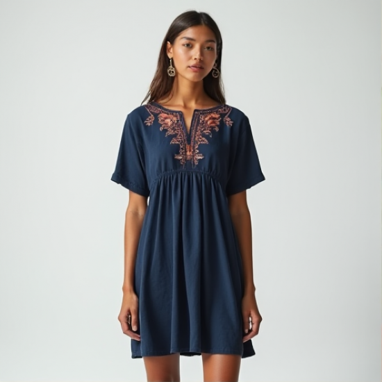 Elysian Dream Boho Tunic Dress