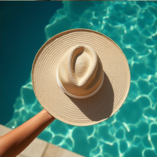 AquaSun Women's Lifeguard Straw Hat