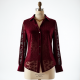 Luxe Velvet Whisper Blouse
