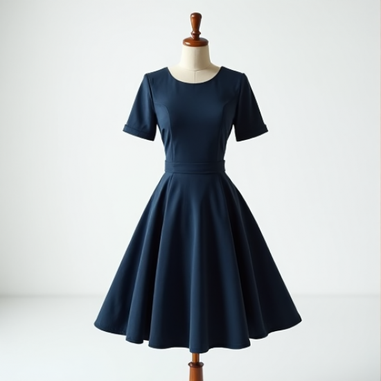 Timeless Elegance Vintage Swing Dress