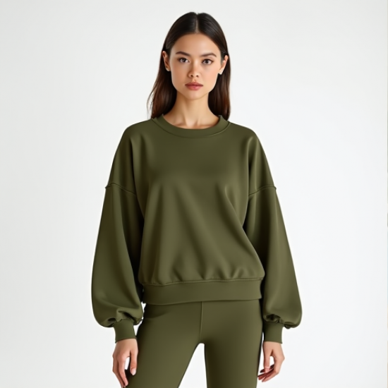 Chic Luxe Statement Sleeve Sweatshirt