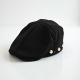 Elegant Pearl Detail Beret