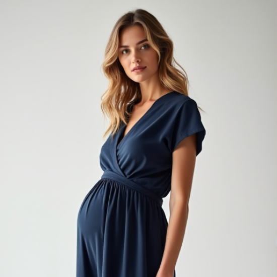 Serenity Wrap Maternity Dress