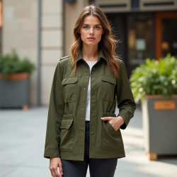 Urban Explorer Women's Military Utility Jacket