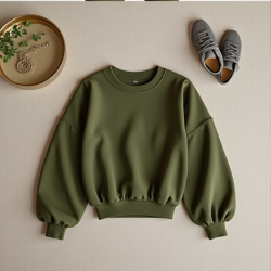 Chic Luxe Statement Sleeve Sweatshirt