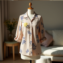 Elysian Blooms Viscose Blouse