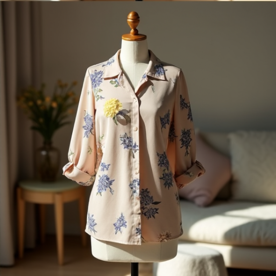 Elysian Blooms Viscose Blouse