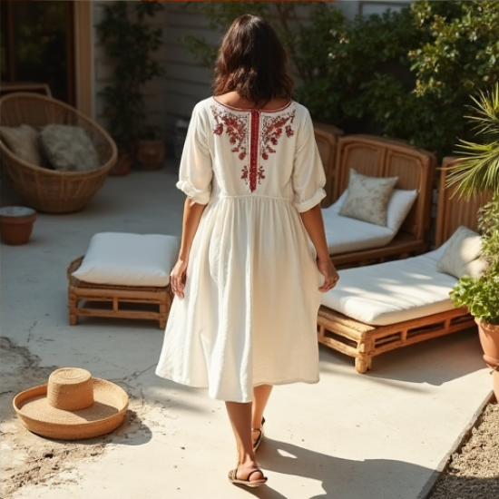 Elysian Dream Boho Tunic Dress