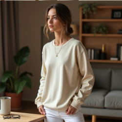 Chic Comfort Bishop Sleeve Sweatshirt