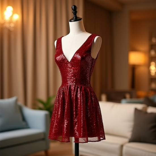 Glimmer & Shine Sequin Mini Dress