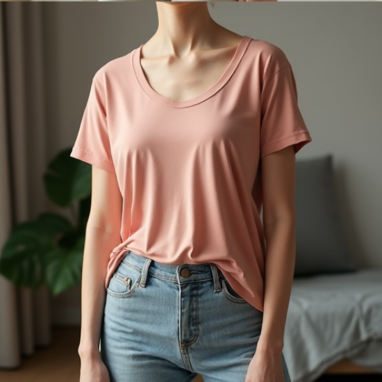 Elysian Comfort Scoop Neck Tee