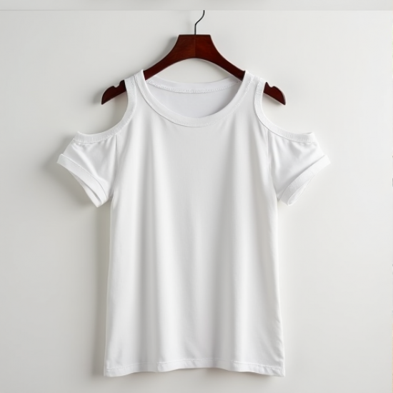 Chic Breeze Cold Shoulder Tee