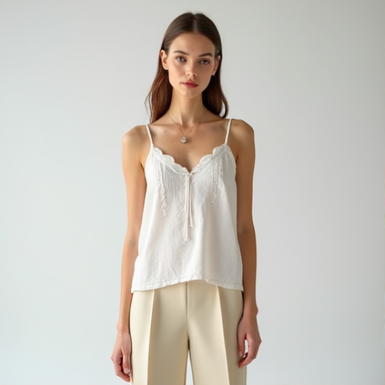 Elysian Broderie Elegance Top