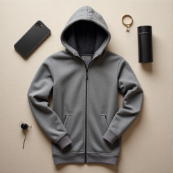 Urban Chic Zip-Up Hoodie