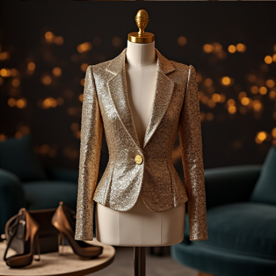Glamour Nights Sequin Jacket