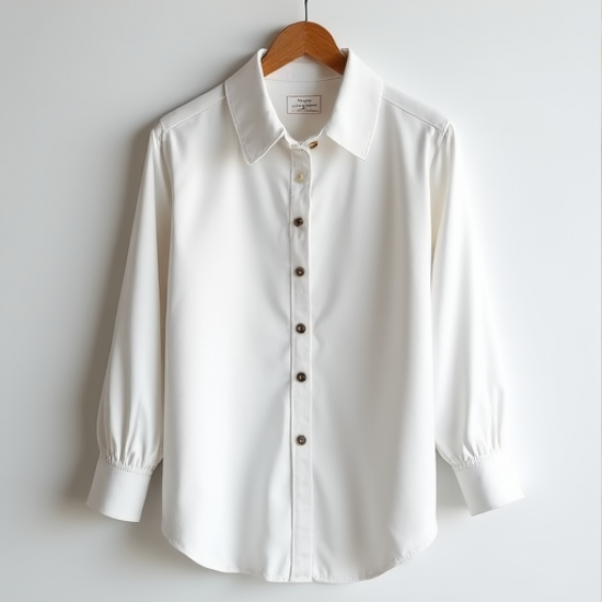 Chic Grandad Collar Casual Shirt