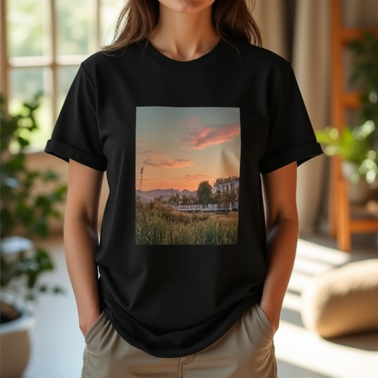 Elysian Vibes Photo Print Tee