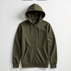 Urban Chic Women's Fitted Zip-Through Hoodie