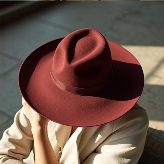 Chic Essence Women's Floppy Felt Fedora Hat