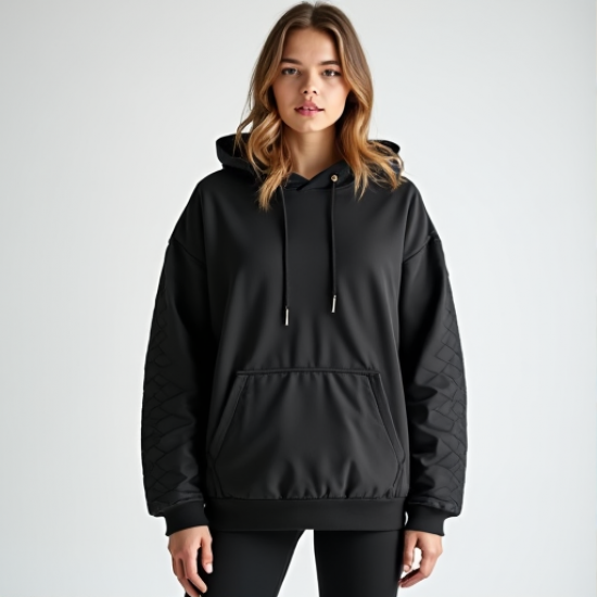 Chic Comfort Quilted Hoodie