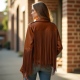 Wild West Chic Fringed Jacket