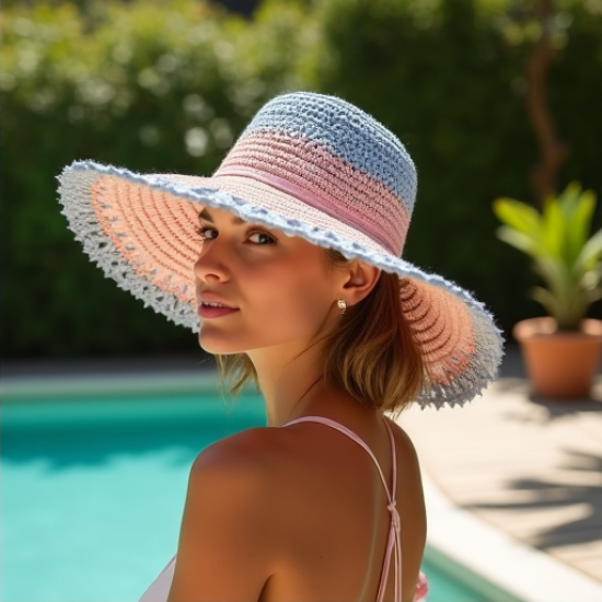 Sunshine Bliss Crochet Hat