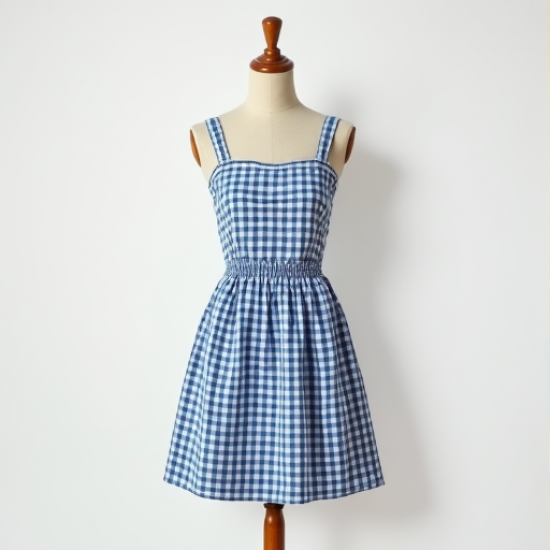 Chic Gingham Breeze Sundress