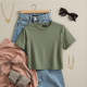 Chic Petite Cropped Tee