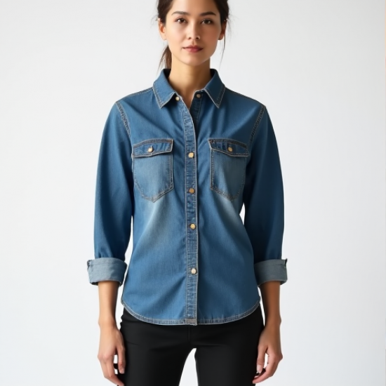 Urban Chic Denim Utility Shirt