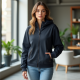 Urban Chic Zip-Up Hoodie