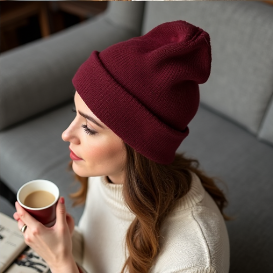 SilkySafe Women's Satin Lined Beanie