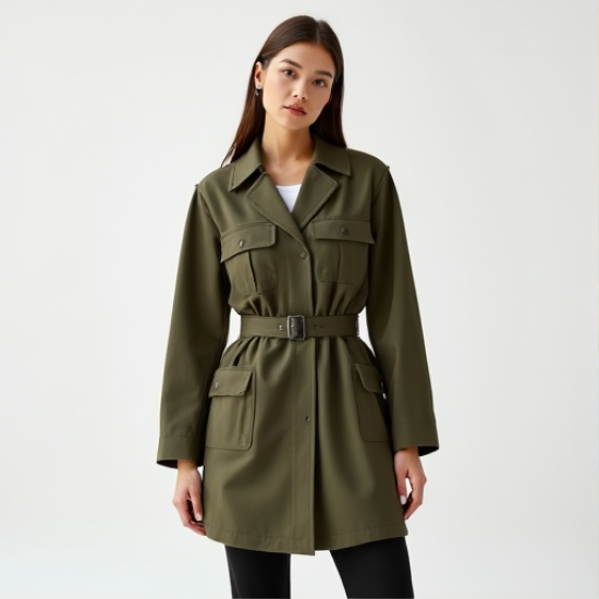 Urban Chic Belted Utility Shacket