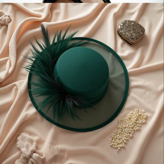 Elegance in Feathers Cocktail Hat