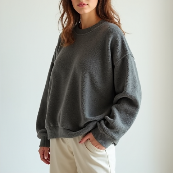 Chic Comfort Chenille Sweatshirt
