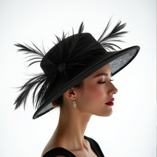 Elegance in Feathers Cocktail Hat