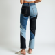 Chic Harmony Patchwork Jeans