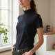 Chic Comfort High Neck Tee
