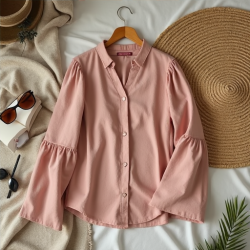 Elysian Breeze Bell Sleeve Blouse