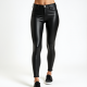 Urban Chic Black Coated Skinny Jeans