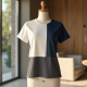 Chic Harmony Color Block Tee