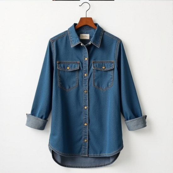 Urban Chic Denim Utility Shirt