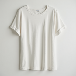 Breezy Elegance Linen Blend Tee