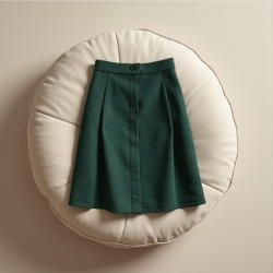 Chic Elegance Tweed Mini Skirt