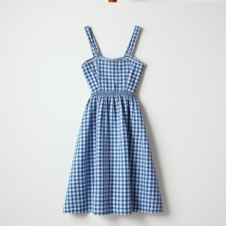 Chic Gingham Breeze Sundress