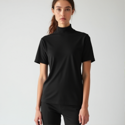 Chic Comfort High Neck Tee